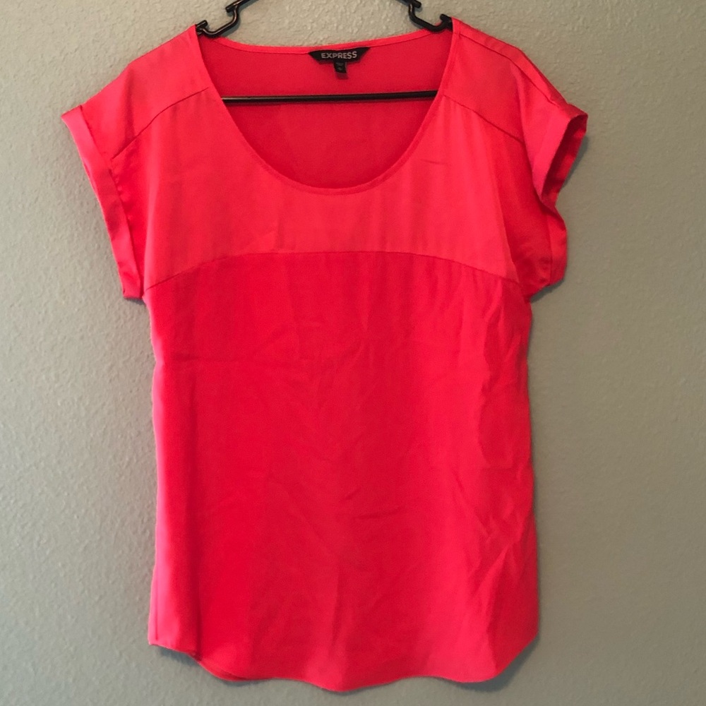 Express Neon Blouse. M. EUC. No flaws